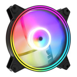 Wentylator Modecom Volcano APEX 120 ARGB REVERSE FAN czarny Modecom