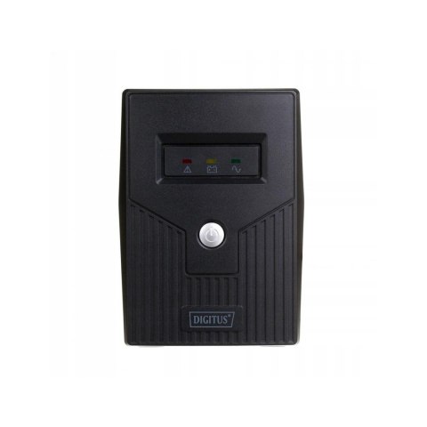 Zasilacz awaryjny UPS DIGITUS Line-Ineractive LED BASIC, 800VA/480W, 1x12V/9Ah, AVR, 2x Schuko CEE 7/3 Digitus