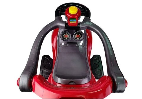Jeździk z Pchaczem Mega Car 3w1 Czerwony LEAN CARS Jeździk z Pchaczem Mega Car 3w1 Czerwony LEAN CARS
