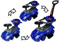 Jeździk z Pchaczem Mega Car 3w1 Niebieski LEAN CARS