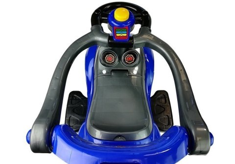 Jeździk z Pchaczem Mega Car 3w1 Niebieski LEAN CARS Jeździk z Pchaczem Mega Car 3w1 Niebieski LEAN CARS