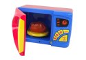 Kuchenka Mikrofalowa Akcesoria Pizza Kurczak Mikrofalówka Na Baterie LEAN Toys Kuchenka Mikrofalowa Akcesoria Pizza Kurczak Mikrofalówka Na Baterie LEAN Toys