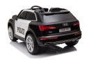 Pojazd na Akumulator Audi Q5 Policja Czarny LEAN CARS Pojazd na Akumulator Audi Q5 Policja Czarny LEAN CARS
