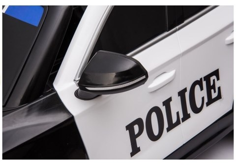 Pojazd na Akumulator Audi Q5 Policja Czarny LEAN CARS Pojazd na Akumulator Audi Q5 Policja Czarny LEAN CARS