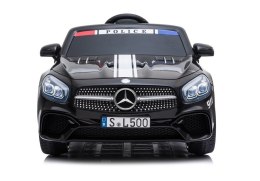 Pojazd na Akumulator Mercedes SL500 Policja Czarny LEAN CARS