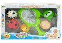Zestaw Gumowych Zwierząt do Kąpieli Strzelają Wodą LEAN Toys