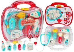 Zestaw Lekarski Narzędzia Lekarskie w Walizce Doktor Lekarz 9 El. LEAN Toys