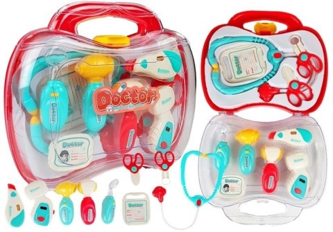 Zestaw Lekarski Narzędzia Lekarskie w Walizce Doktor Lekarz 9 El. LEAN Toys Zestaw Lekarski Narzędzia Lekarskie w Walizce Doktor Lekarz 9 El. LEAN Toys