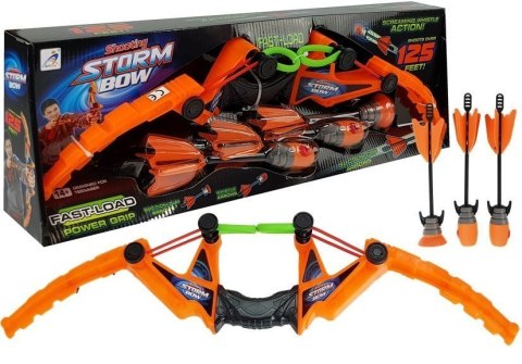 Zestaw Łuk 3 Strzały Sportowy Pomarańczowy 58 cm LEAN Toys Zestaw Łuk 3 Strzały Sportowy Pomarańczowy 58 cm LEAN Toys
