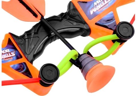 Zestaw Łuk 3 Strzały Sportowy Pomarańczowy 58 cm LEAN Toys Zestaw Łuk 3 Strzały Sportowy Pomarańczowy 58 cm LEAN Toys