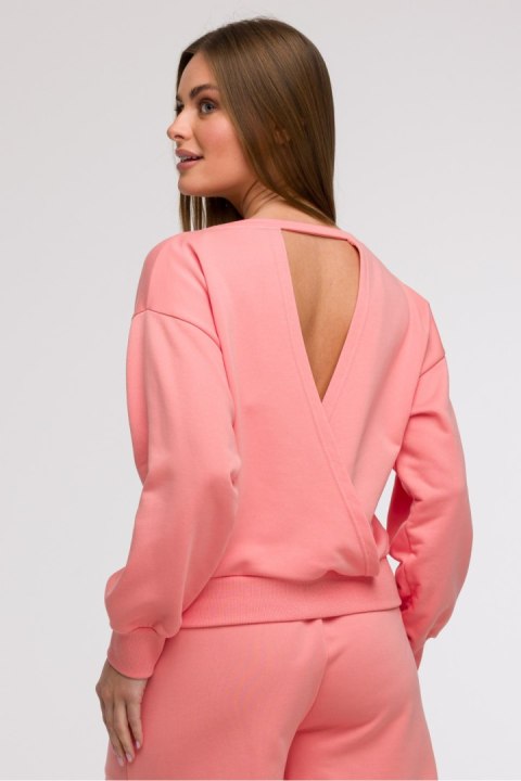 Bluza Damska Model B293 Coral - BeWear BeWear Bluza Damska Model B293 Coral - BeWear BeWear