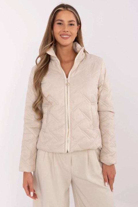 Kurtka Damska Model MI-KR-88625.12 Beige - Italy Moda Italy Moda