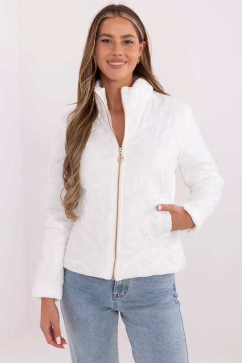 Kurtka Damska Model MI-KR-88625.12 White - Italy Moda Italy Moda