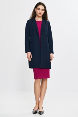 Marynarka płaszczyk Z81 Navy - Nife Nife