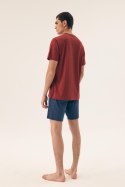 Piżama Męska Model Sleeper 42614-33X Red/Blue - Henderson Henderson