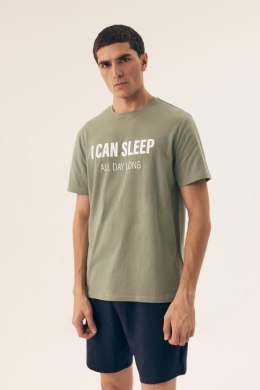 Piżama Męska Model Sleeper 42614-77X Green/Navy - Henderson Henderson