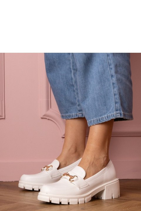 Półbuty Model Marela 1-703 White - PRIMO PRIMO