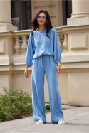 Spodnie Damskie Model Emmy SPD0041 J07 Blue - Roco Fashion Roco Fashion