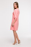 Sukienka Model B291 Coral - BeWear BeWear