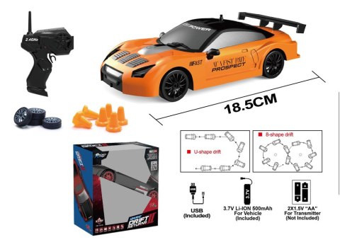 Auto Sportowe Zdalnie Sterowane Wymienne Koła Pomarańczowe LoveStory Auto Sportowe Zdalnie Sterowane Wymienne Koła Pomarańczowe LoveStory