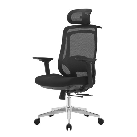 Fotel biurowy ergonomiczny Rosa 2.0 czarny ANGEL ANGEL