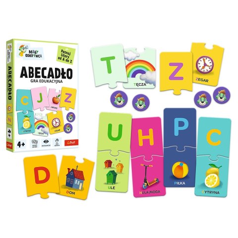 Gra dla dzieci Abecadło Mały Odkrywca Trefl 02811 Trefl Gry Gra dla dzieci Abecadło Mały Odkrywca Trefl 02811 Trefl Gry