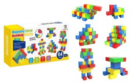 Klocki Magnetyczne 64 Elementy LoveStory