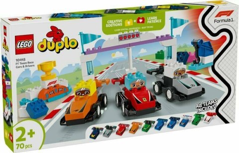 LEGO 10445 DUPLO TOWN Bolidy i kierowcy F1 LEGO LEGO 10445 DUPLO TOWN Bolidy i kierowcy F1 LEGO