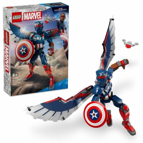 LEGO 76296 SUPER HEROES Figurka nowego Kapitana Ameryki LEGO