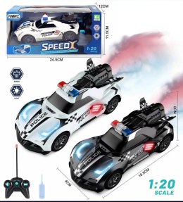 Pojazd Policja R/C Biały LoveStory