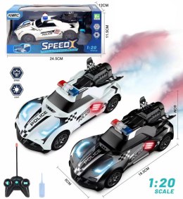 Pojazd Policja R/C Czarny LoveStory