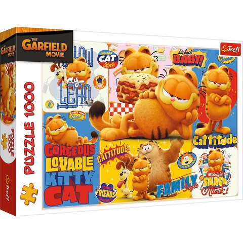 Puzzle - 1000 - Przygody Garfielda - Garfield - Trefl 10935 Trefl Puzzle