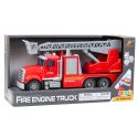 Wóz Strażacki Drabina Wysięgnik Napęd Woda Światła Dźwięki LEAN Toys Wóz Strażacki Drabina Wysięgnik Napęd Woda Światła Dźwięki LEAN Toys