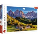 Puzzle - 1500 - Dolina Val di Funes - Dolomity - Włochy - Trefl 26163 Trefl Puzzle