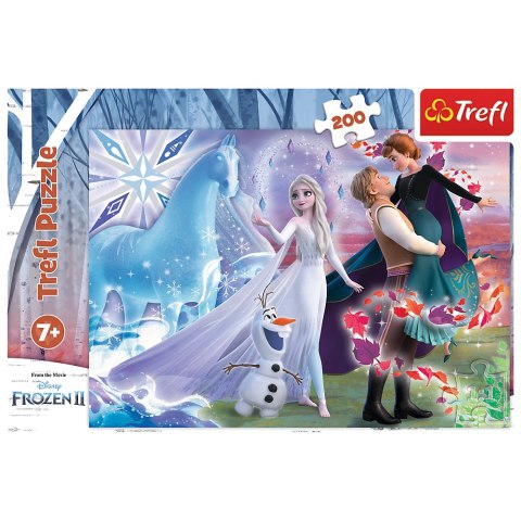 Puzzle - 200 - Magiczny świat sióstr - Kraina Lodu II - Trefl 13265 Trefl Puzzle Puzzle - 200 - Magiczny świat sióstr - Kraina Lodu II - Trefl 13265 Trefl Puzzle