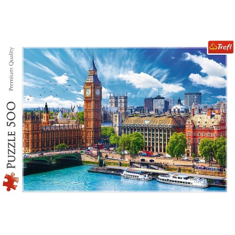 Puzzle - 500 - Słoneczny Londyn - Trefl 37329 Trefl Puzzle Puzzle - 500 - Słoneczny Londyn - Trefl 37329 Trefl Puzzle