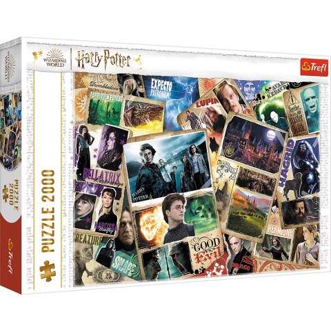 Puzzle - 2000 - Harry Potter - Bohaterowie - Trefl 27123 Trefl Puzzle