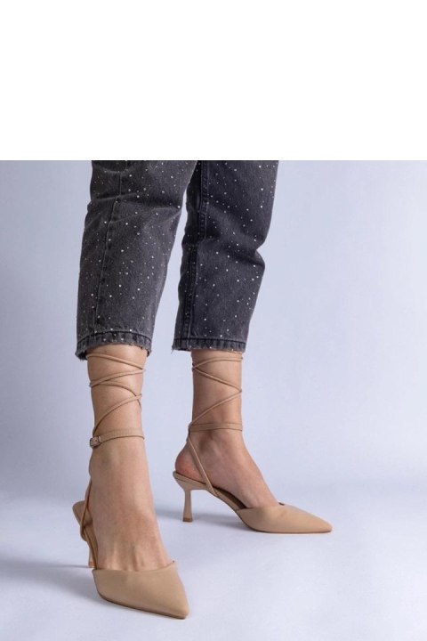 Szpilki Model Viktoriada K10040 Beige - PRIMO PRIMO