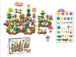 Zestaw Kwiaty Klocki 322 Elementy LoveStory