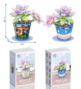 Zestaw klocki kwiatki w doniczce LoveStory