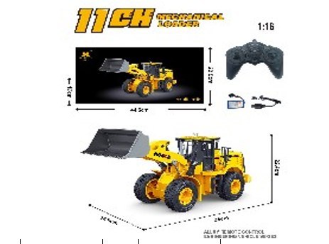 Koparko Ładowarka 1:16 RC BestToys Koparko Ładowarka 1:16 RC BestToys