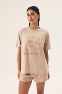 Piżama Damska Model Nules 42672-02X Beige - Henderson Henderson