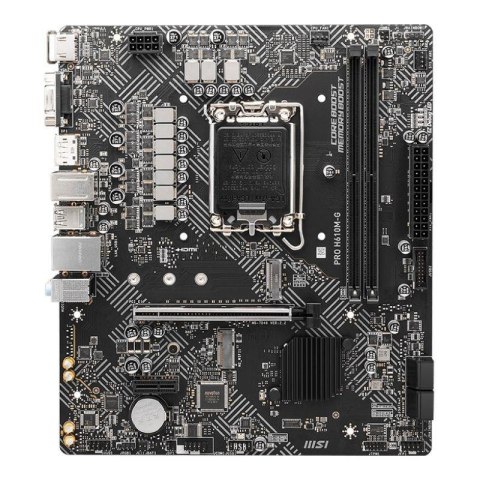 Płyta MSI PRO H610M-G /H610/DDR5/SATA3/M.2/USB3.0/PCIe4.0/s.1700/mATX MSI