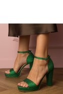 Sandały Model Sandis KK51P Green - PRIMO PRIMO