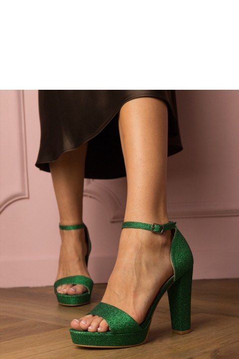 Sandały Model Sandis KK51P Green - PRIMO PRIMO Sandały Model Sandis KK51P Green - PRIMO PRIMO