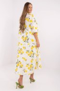 Sukienka Model MI-SK-260.73P Ecru - Italy Moda Italy Moda