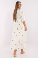 Sukienka model MI-SK-260-1.72P Ecru - Italy Moda Italy Moda