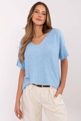 Sweter Damski Model MO-SW-0702.36 Light Blue - Italy Moda Italy Moda