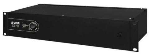 Zasilacz awaryjny Ever ECO Pro 700VA Line-Interactive AVR 3xIEC 2xPL Sin USB rack Ever