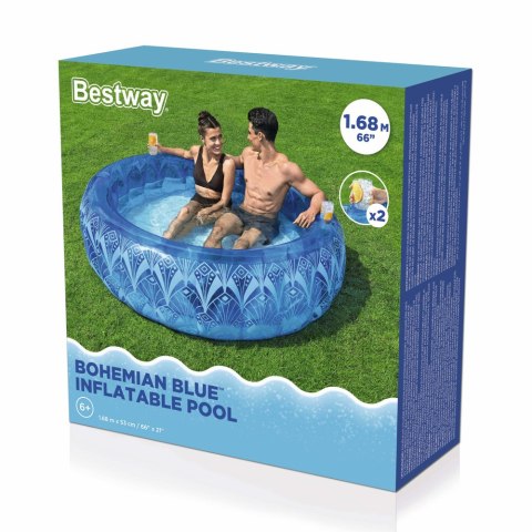 Dmuchany Basen 168 x 53 cm Niebieski Bestway 54479 Bestway Dmuchany Basen 168 x 53 cm Niebieski Bestway 54479 Bestway